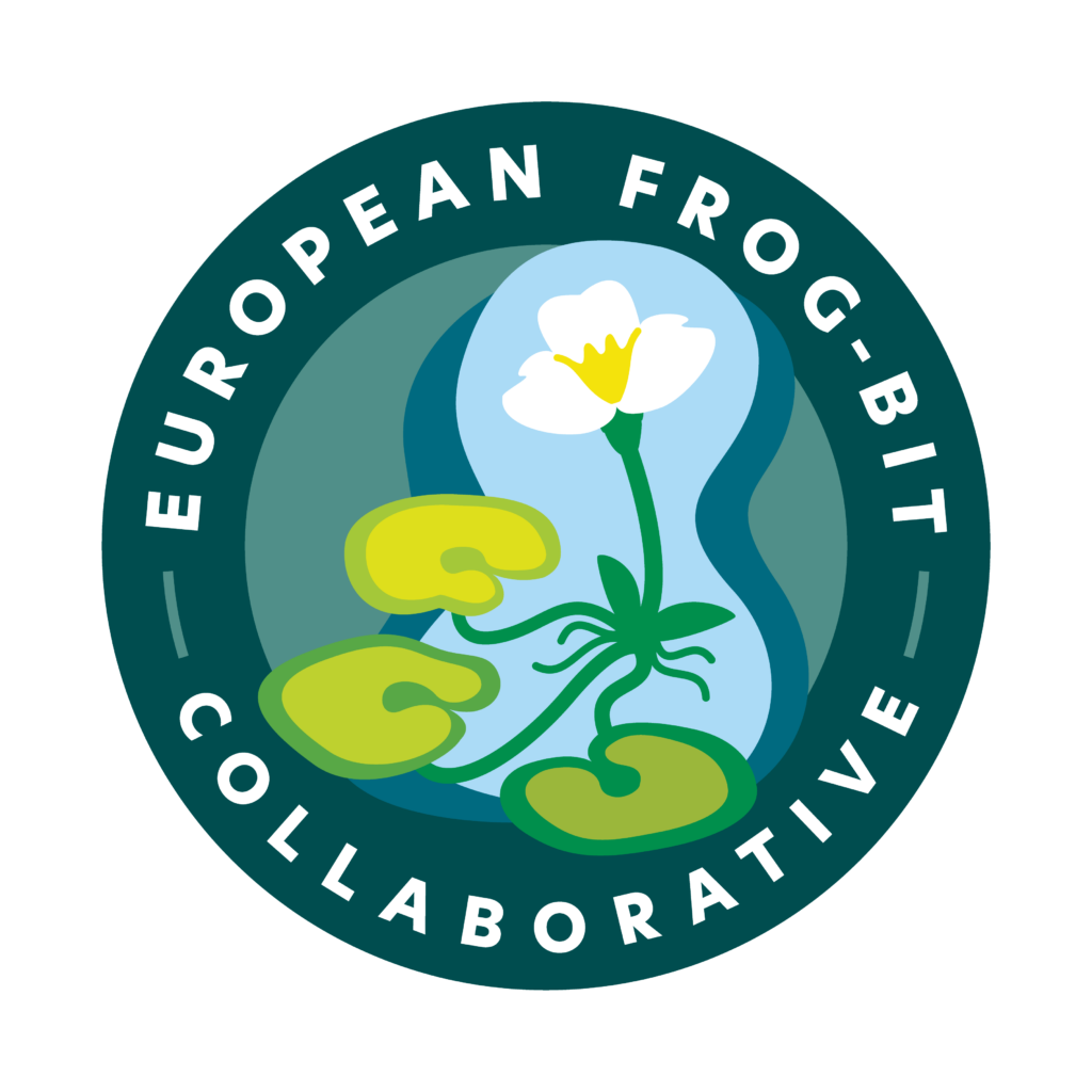 EFB Collaborative Logo: Circle, Dark - European Frog-bit Collaborative