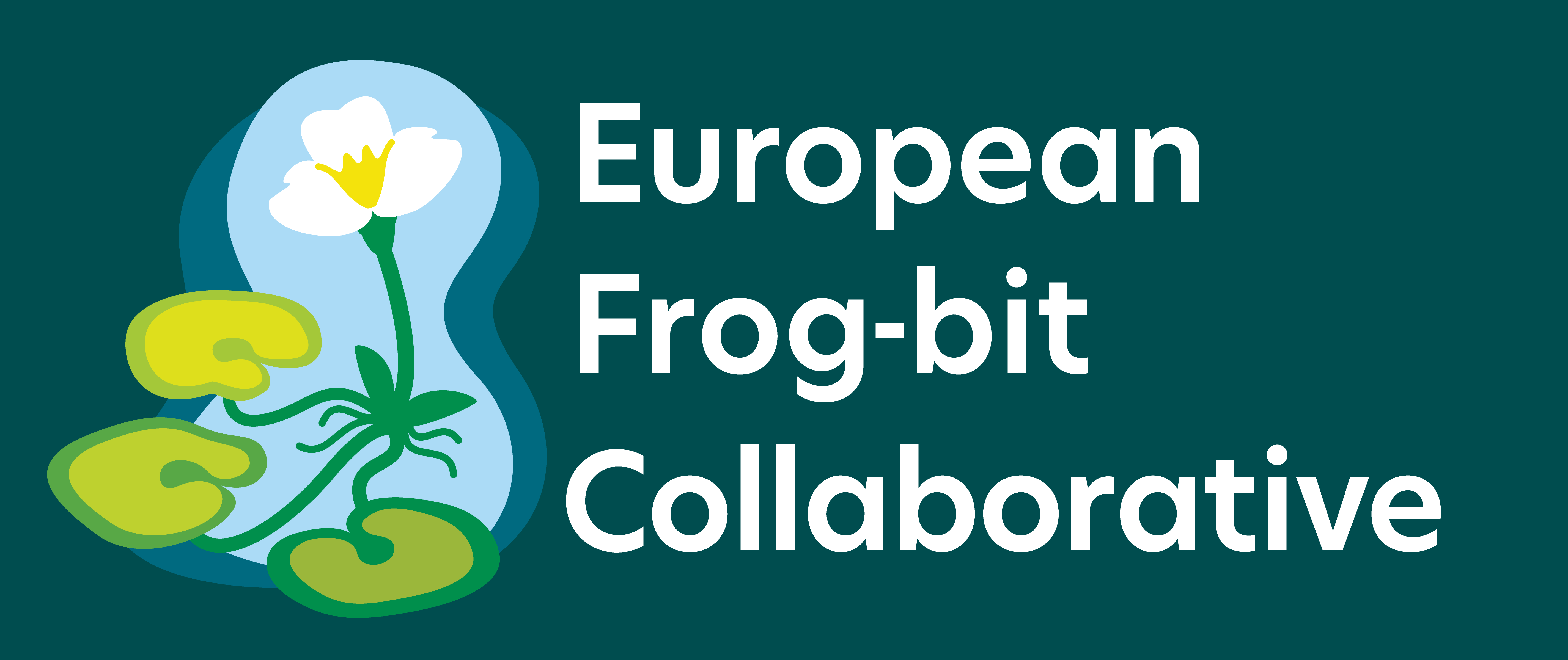 EFB Collaborative Logo: Dark - European Frog-bit Collaborative